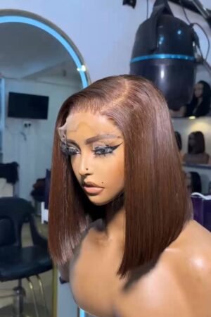 10" (5x5) SDD Bone Straight  - 200grams (Middle and Side Parting)