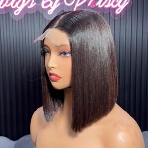 10” Dark Brown (2x6) SDD Bone Straight Closure